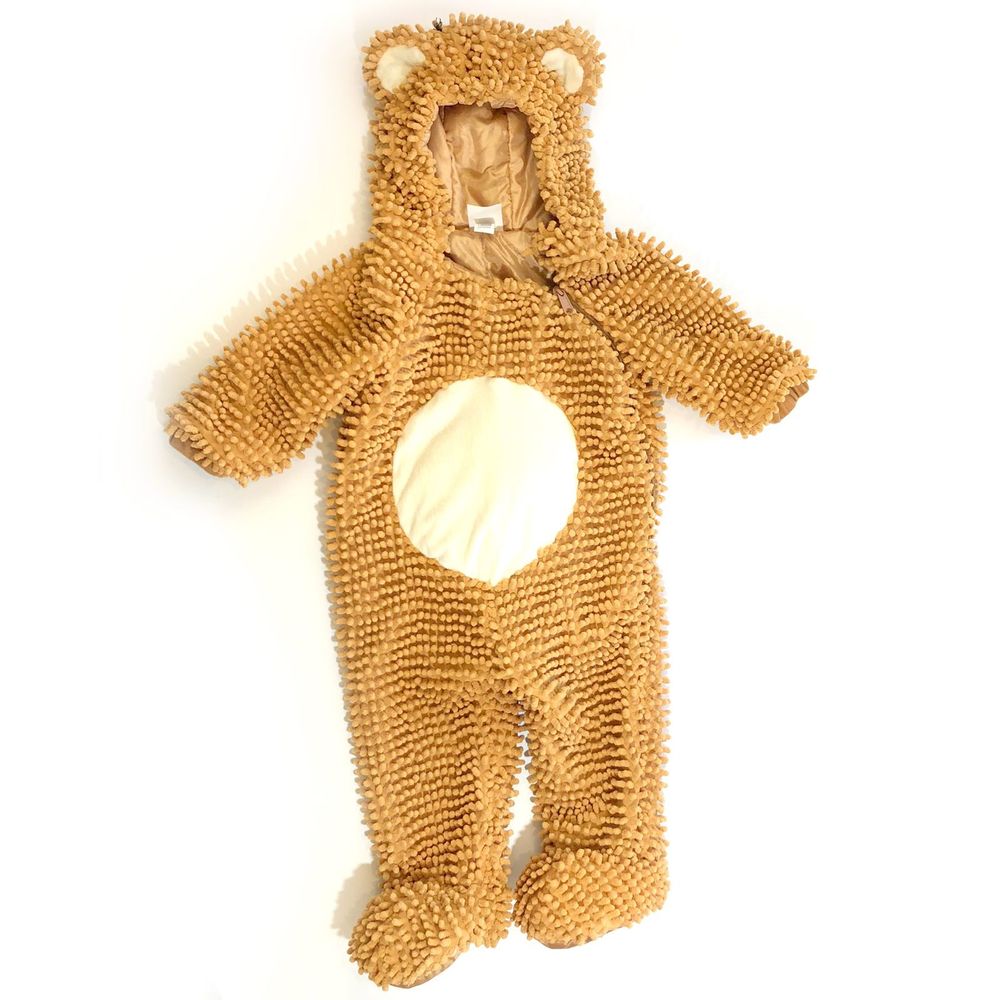 Toddler Bear Halloween Costume Nubby Fur Sz 12-24M
